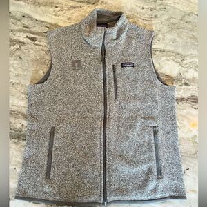 Men’s large Patagonia gray vest. Like new, never worn.
